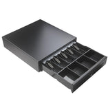 Maxbell Cash Box with Key Lock Money Register Drawer for Supermarket Business Office