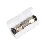 Maxbell PTFE feed Tube Connector Replacement Quick Plug Pneumatic Connector for Home