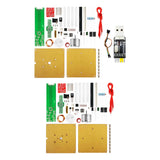 Maxbell Soldering Practice Board Kit Floating LED Display for Beginners Student Gift DIY Kit  Downloader