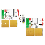 Maxbell Soldering Practice Board Kit Floating LED Display for Beginners Student Gift DIY Kit  Downloader