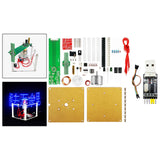Maxbell Soldering Practice Board Kit Floating LED Display for Beginners Student Gift DIY Kit  Downloader
