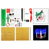 Maxbell Soldering Practice Board Kit Floating LED Display for Beginners Student Gift DIY Kit
