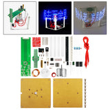 Maxbell Soldering Practice Board Kit Floating LED Display for Beginners Student Gift DIY Kit