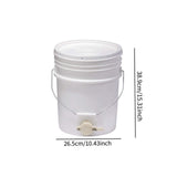 Maxbell Honey Pail 20 L Capacity Multipurpose Barrel Portable Container Bucket