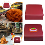 Maxbell Meditation Bench Gift Meditation Cushion for Living Room Tea Ceremony Indoor No Print Lotus