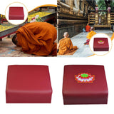 Maxbell Meditation Bench Gift Meditation Cushion for Living Room Tea Ceremony Indoor No Print Lotus