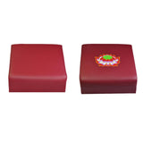 Maxbell Meditation Bench Gift Meditation Cushion for Living Room Tea Ceremony Indoor No Print Lotus