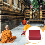 Maxbell Meditation Bench Gift Meditation Cushion for Living Room Tea Ceremony Indoor No Print Lotus