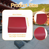 Maxbell Meditation Bench Gift Meditation Cushion for Living Room Tea Ceremony Indoor No Print Lotus