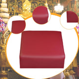 Maxbell Meditation Bench Gift Meditation Cushion for Living Room Tea Ceremony Indoor No Print Lotus