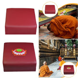 Maxbell Meditation Bench Gift Meditation Cushion for Living Room Tea Ceremony Indoor No Print Lotus