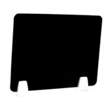Maxbell Clamp-on Desk Divider Portable Desk Shield Board for Student Employee Office Black