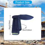 Maxbell Hard Hat Sun Shade Sunproof Neck Shade for Women Men Summer Building Workers Dark Blue 35cmx50cm