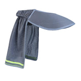 Maxbell Hard Hat Sun Shade Sunproof Neck Shade for Women Men Summer Building Workers Gray 35cmx50cm