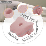 Maxbell Knee Pillow Breathable Comfortable Pregnancy Leg Pillow for Hip Home Bedroom pink