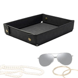 Maxbell Valet Tray Foldable Display Key Storage Plate for Necklace Perfumes Bracelet