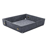 Maxbell Valet Tray Foldable Display Key Storage Plate for Necklace Perfumes Bracelet