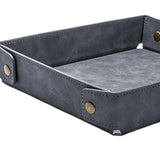 Maxbell Valet Tray Foldable Display Key Storage Plate for Necklace Perfumes Bracelet