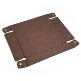 Maxbell Valet Tray Foldable Display Key Storage Plate for Necklace Perfumes Bracelet