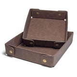 Maxbell Valet Tray Foldable Display Key Storage Plate for Necklace Perfumes Bracelet