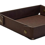 Maxbell Valet Tray Foldable Display Key Storage Plate for Necklace Perfumes Bracelet