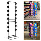 Maxbell Chip Rack Display Stand Supermarket Snack Organizer for Party Household Shop