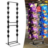 Maxbell Chip Rack Display Stand Supermarket Snack Organizer for Party Household Shop