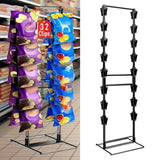 Maxbell Chip Rack Display Stand Supermarket Snack Organizer for Party Household Shop
