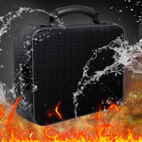 Maxbell Fireproof Document Bag with Lock Organizer Box for Album Laptop Certificates Style A