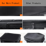 Maxbell Fireproof Document Bag with Lock Organizer Box for Album Laptop Certificates Style B
