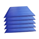Maxbell 5 Pieces Beehive Cover Rainproof Cloth 50x60 cm Tear Resistant PVC Protector Blue