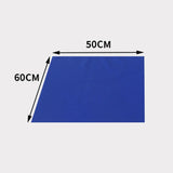 Maxbell 5 Pieces Beehive Cover Rainproof Cloth 50x60 cm Tear Resistant PVC Protector Blue