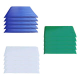 Maxbell 5 Pieces Bee Hive Lid Rainproof Cloth Easy to Install Beekeeping Accessories Blue