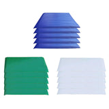 Maxbell 5 Pieces Bee Hive Lid Rainproof Cloth Easy to Install Beekeeping Accessories Blue