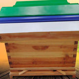Maxbell 5 Pieces Bee Hive Lid Rainproof Cloth Easy to Install Beekeeping Accessories Blue
