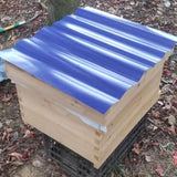 Maxbell 5 Pieces Bee Hive Lid Rainproof Cloth Easy to Install Beekeeping Accessories Blue