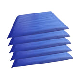 Maxbell 5 Pieces Bee Hive Lid Rainproof Cloth Easy to Install Beekeeping Accessories Blue
