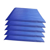 Maxbell 5 Pieces Bee Hive Lid Rainproof Cloth Easy to Install Beekeeping Accessories Blue
