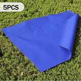 Maxbell 5 Pieces Bee Hive Lid Rainproof Cloth Easy to Install Beekeeping Accessories Blue
