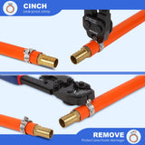 Maxbell Ear Clamp Plier Removal and Installation Repair Heavy Duty Pex Pipe Clamping