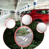 Maxbell Convex Mirror Indoor Shopping Center Security Area Corner Blind Area Parking 45 cm