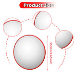 Maxbell Convex Mirror Indoor Shopping Center Security Area Corner Blind Area Parking 55 cm