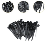 Maxbell Cable Zip Ties Push Mount Straps Set Lightweight Multipurpose