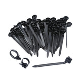 Maxbell Cable Zip Ties Push Mount Straps Set Lightweight Multipurpose