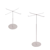 Maxbell Rotating Necklace Holder Non Slip Jewelry Tower for Home Tabletop Countertop short