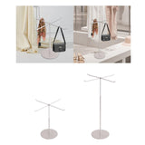 Maxbell Rotating Necklace Holder Non Slip Jewelry Tower for Home Tabletop Countertop short