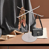 Maxbell Rotating Necklace Holder Non Slip Jewelry Tower for Home Tabletop Countertop short