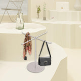 Maxbell Rotating Necklace Holder Non Slip Jewelry Tower for Home Tabletop Countertop short