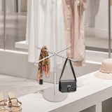 Maxbell Rotating Necklace Holder Non Slip Jewelry Tower for Home Tabletop Countertop short