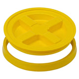 Maxbell Honey Bucket with Gate Pail Multifunction Dispenser Farm Extractor Equipment Yellow